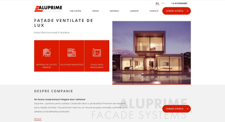 Website for Euroline-Construct